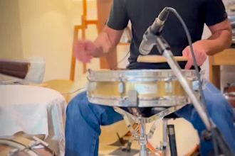 record real drums for your song