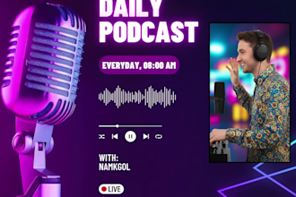 podcast artwork designer for spotify and apple podcasts
