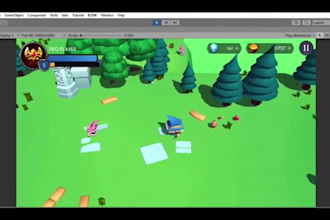 develop 2d 3d unity gameplay, unity game environment and game maps in unity