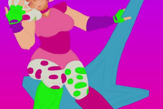 digital illustrations in my style