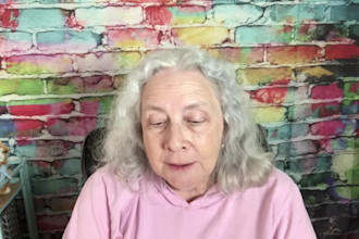 film a natural english senior female selfie spokesperson ugc testimonial video