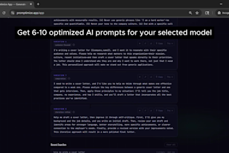 create a custom ai prompt system for your business using chatgpt or claude