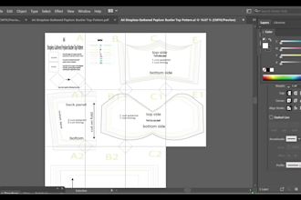 create custom sewing patterns and printable PDF patterns