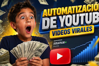automatización de youtube, videos virales tipo cash cow y creación de canales