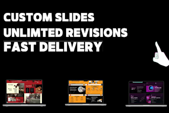 redesign pitch deck, powerpoint, and canva presentation in 24 hrs