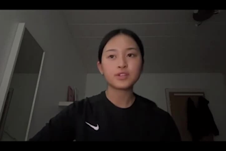 human female spokesperson testimony video actor product review selfie style
