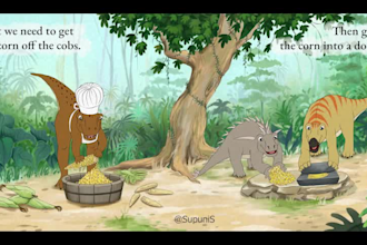 illustrate your childrens book with custom characters and storybook art