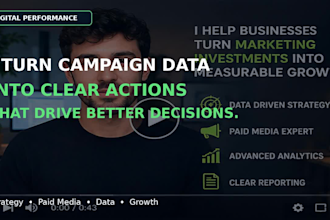build and manage your data driven paid media strategy