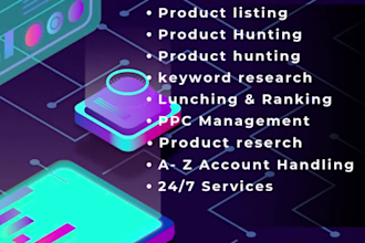 be your expert amazon virtual assistant, private lable, fba