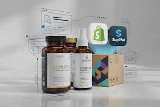 design supliful product label, supliful product upload, supliful shopify website