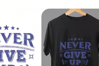 design retro vintage and typography t shirt