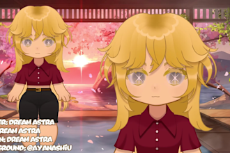 live2d vtuber model rigging, anime live2d model rig at a low cost