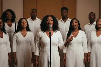 record soulful gospel choir backing vocals to enhance your song