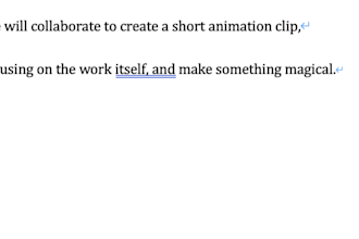 create an experimental short animation