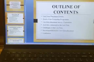 create clean, modern business presentation slides