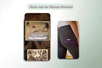 create video ads for fitness products ecom and gym shopify