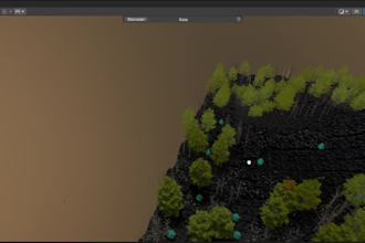 design and optimize 3d environments and terrain in unity