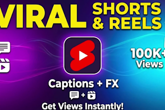 edit viral youtube shorts and reels
