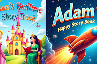 create a personalized childrens story book