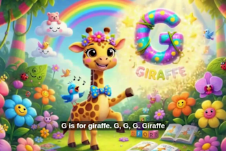 ai kids animation, ai kids video, kids learning video,  nursery rhymes kids song