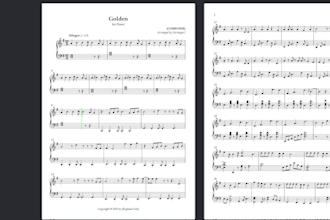 accuratly transcribe any pop, kpop or soundtrack to piano