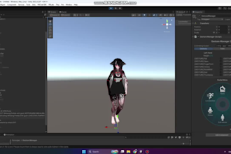 create custom vrchat avatar furry anime 3d model rigging pc quest unity setup