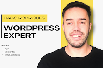 do wordpress bug fix, error repair, and elementor fixes