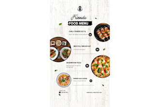 design burger, pizza food poster and restaurant menu
