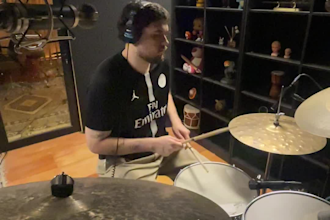 be your session drummer and record pro live drums