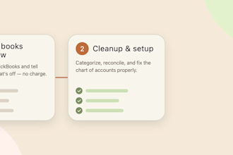 fix messy books and deliver clean financials in quickbooks
