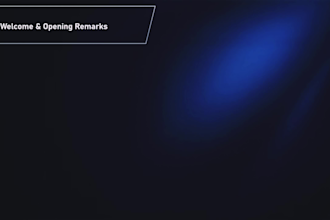 design modern dark cyberpunk powerpoint pitch desk