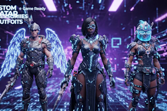 create custom avatar accessories and outfits