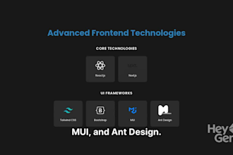 be your perfect modern front end developer