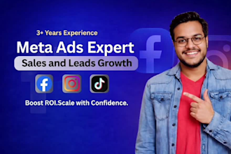 setup facebook and instagram ads campaign for sales and leads