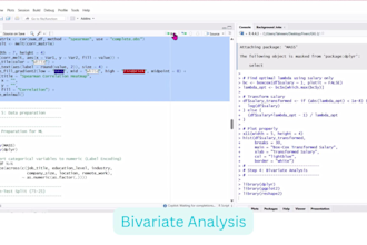 do r programming, regression analysis in r studio