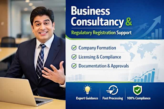 manage global regulatory registration for business setup