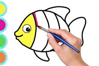 hand draw kids coloring pages videos for kid youtube