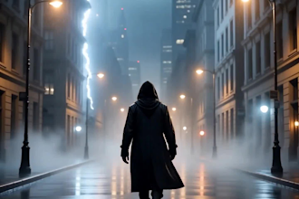 create a cinematic fantasy or thriller book trailer in english or spanish