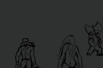 create dark fantasy and horror illustrations