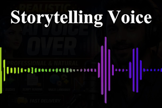 create english or any language voiceover using male or female ai realistic voice