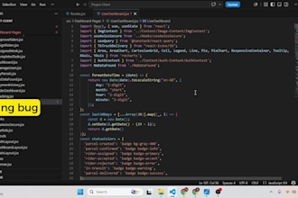 fix API, react, node js, and mongodb errors