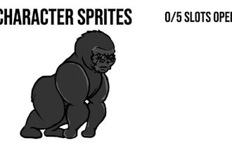 do video game sprites for you