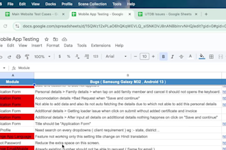 do QA testing, app testing, website testing, and ios app review
