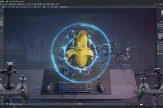 create a custom ar vtuber 3d avatar with face tracking for lens studio to stream