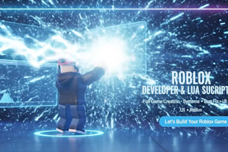 develop your roblox game with lua scripting, systems, and smooth gameplay