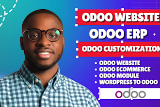 build odoo website fix odoo bug odoo erp module odoo ecommerce as odoo developer
