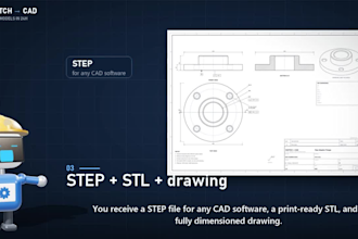 design 3d printable replacement parts from photos and measurements
