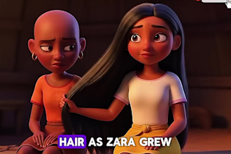 make african folklores stories with voiceover for youtube