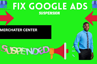 fix google ads suspension and merchant center issue for shopify