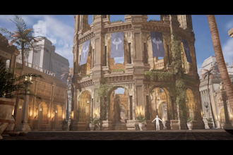 design 3d game environment, create 3d environment in unreal engine, ue5